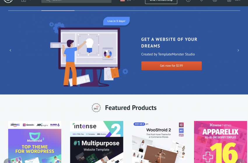 A Template Monster WordPress Theme for Every Project?